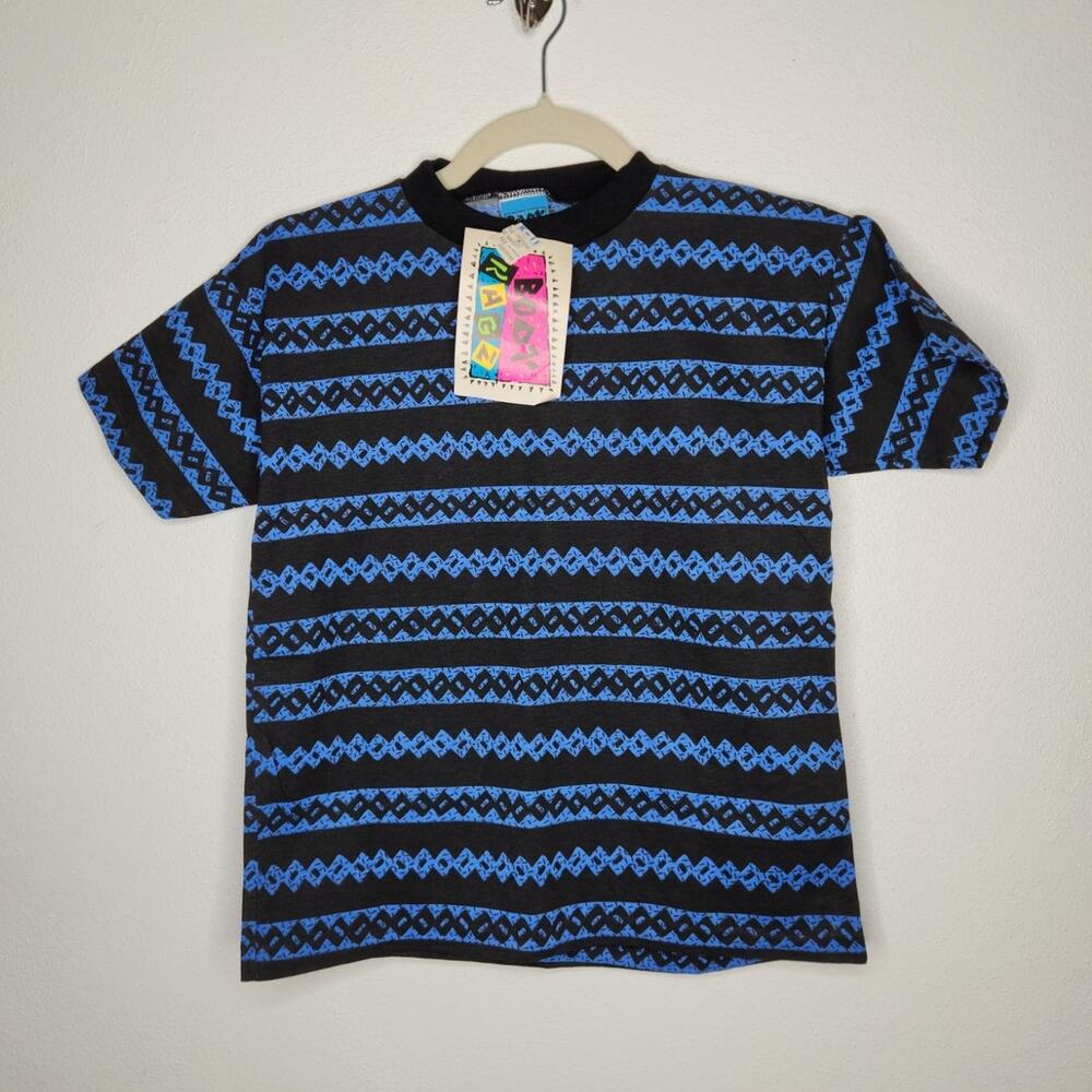NWT 70s 80s Youth Kids Surf Surfing AOP Body Ragz Medium 12-14 Hip Hop
